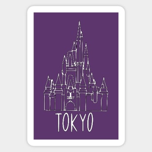 Tokyo Castle Sticker